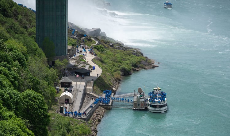 Niagara. Wycieczka statkiem