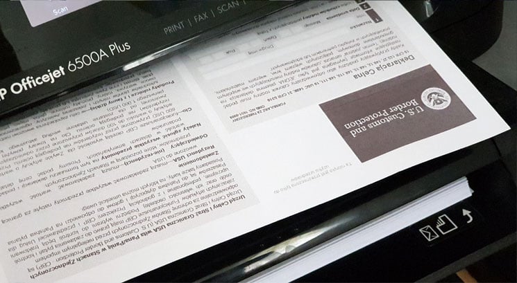 Deklaracja Celna - wzór formularza 2025 2 Formularz-celny-wydruk