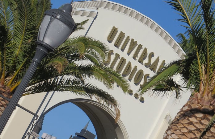 Universal Studios Hollywood - praktycznie porady. 1 Universal Studio Wejscie