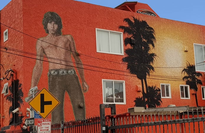 Mural Jim Morrison Venice Beach