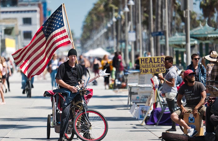 Deptak w Venice Beach